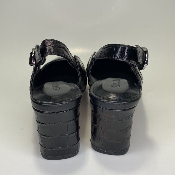 Enzo Angiolini Dylanie Slingback Pump Black As Is - Picture 3 of 7